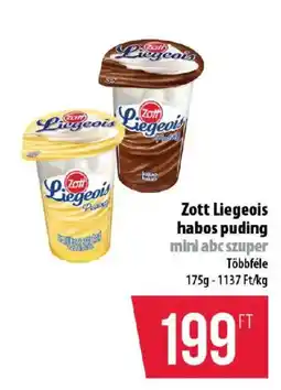 Coop Zott liegeois habos pudding ajánlat