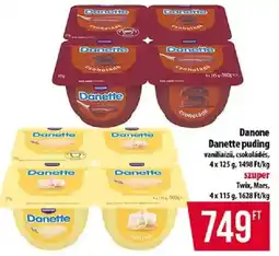 Coop Danette pudding ajánlat