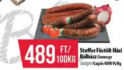 Coop Stuffer füstölt házi kolbász csemege ajánlat