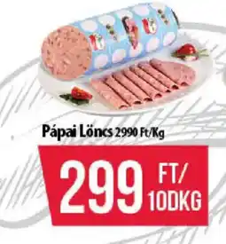 Coop Pápai Löncs ajánlat