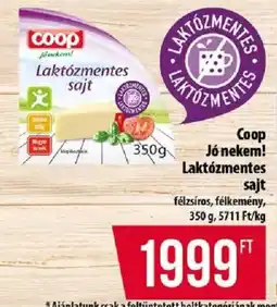 Coop Coop laktózmentes sajt ajánlat