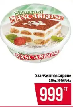 Coop Szarvasi mascarpone ajánlat