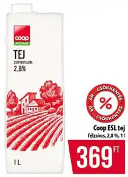 Coop Coop tej ajánlat