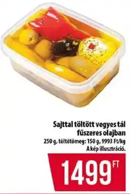Coop Sajttal töltött vegyes tál ajánlat