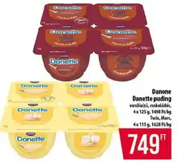 Coop Danette pudding ajánlat