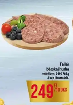 Coop Tallér bácskai hurka ajánlat