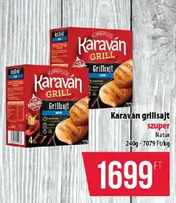 Coop Karaván grill sajt ajánlat
