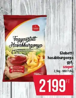 Coop Globetti hasábburgonya ajánlat