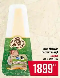 Coop Gran moravia parmezán sajt ajánlat