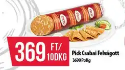Coop Pick csabai felvágott ajánlat