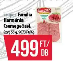 Coop szuper Familia Harmonia Csemege Szel. ajánlat