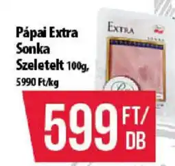 Coop Pápai Extra Sonka ajánlat