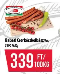 Coop Babati Cserkészkolbász ajánlat