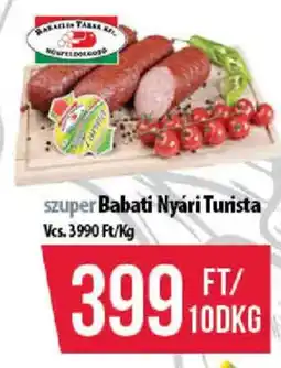 Coop Babati Nyári Turista ajánlat