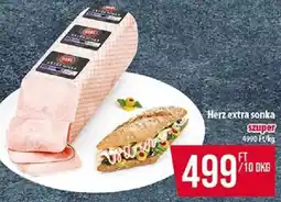 Coop Herz extra sonka ajánlat