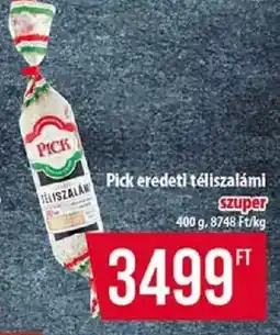 Coop Pick téliszalámi ajánlat