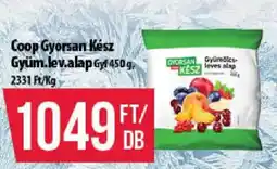 Coop Coop gyorsan kész gyümölcs-levés alap ajánlat