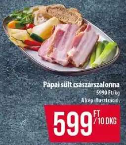 Coop Pápai sült császársalonna ajánlat