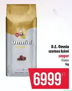Coop D.E. Omnia szemes kávé ajánlat
