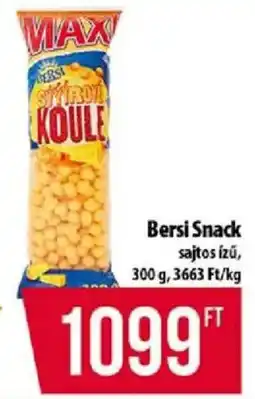 Coop Bersi snack ajánlat