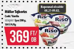 Coop Müller tejberizs ajánlat