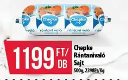 Coop Chepke rántanivaló sajt ajánlat