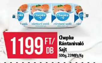 Coop Chepke rántanivaló sajt ajánlat