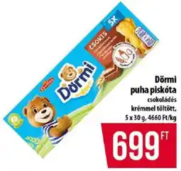Coop Dörmi puha piskóta ajánlat