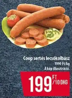 Coop Coop sertés lecsókolbász ajánlat