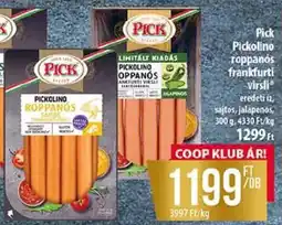 Coop Pick frankfurti virslí ajánlat