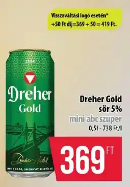 Coop Dreher Gold ajánlat