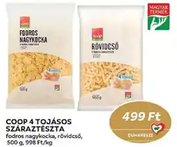 Coop Coop 4 tojásos száraztészta ajánlat