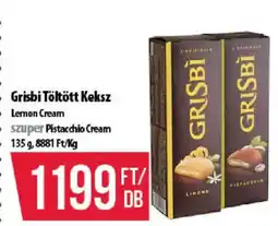 Coop Grissbi töltött keksz ajánlat