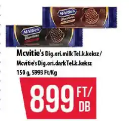 Coop Mcvitie's Digestive ajánlat