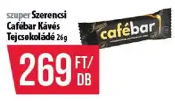 Coop Szerencsi cafébar kávés tejcsokoládé ajánlat