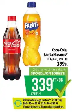 Coop Coca-Cola, Fanta Narancs ajánlat