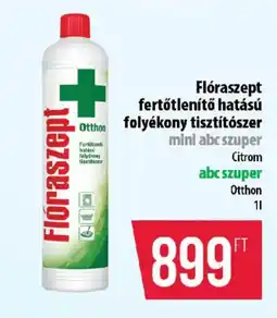 Coop Flóraszept fertőtlenítő hatású folyékony tisztítószer ajánlat