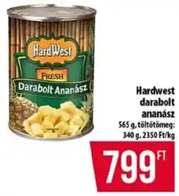 Coop Hardwest darabolt ananász ajánlat