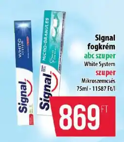 Coop Signal fogkrém ajánlat