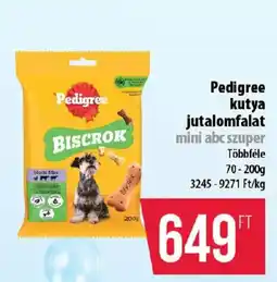 Coop Pedigree kutya jutalomfalat ajánlat