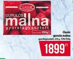 Coop Classic gurulós málna ajánlat