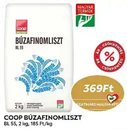Coop Coop búzafinomliszt ajánlat