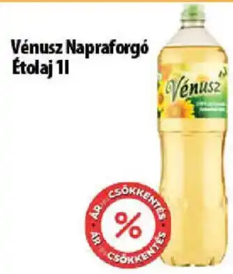 Coop Vénusz napraforgó étolaj ajánlat