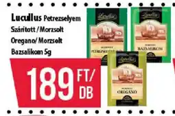 Coop Lucullus petrezselyem ajánlat
