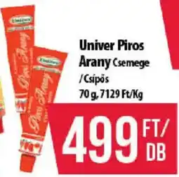Coop Univer Piros Arany Csemege ajánlat