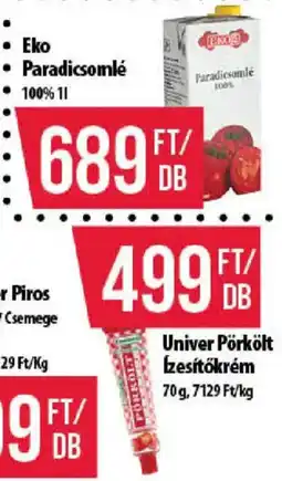 Coop Eko paradicsomlé ajánlat