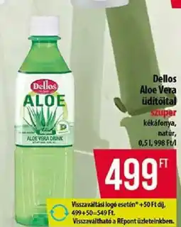 Coop DelloS aloe vera drink ajánlat