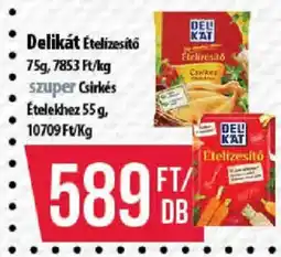 Coop Delikát ételizésítő ajánlat
