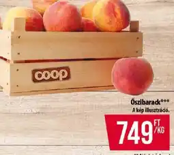 Coop Öszibarack ajánlat