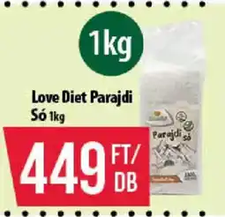Coop Love Diet Parajdi Só ajánlat